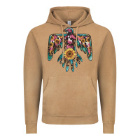 Vintage Camel pinky western sunflower thunderbird Vintage Hoodie - BarkalooDesign