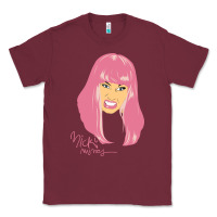 Burgundy nicki Classic Tee - linhVisuals
