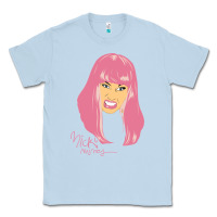 Dusty Blue nicki Classic Tee - linhVisuals