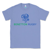 Colony Blue benetton rugby Classic Tee - linhVisuals
