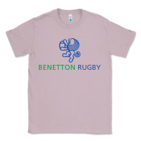 Lilac benetton rugby Classic Tee - linhVisuals