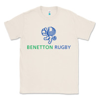 Natural benetton rugby Classic Tee - linhVisuals