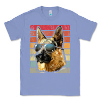 Colony Blue retro vintage german shepherd german shepherd dog gift Classic Tee - linhVisuals