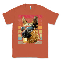 Copper retro vintage german shepherd german shepherd dog gift Classic Tee - linhVisuals