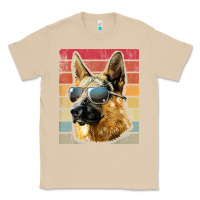 Mushroom retro vintage german shepherd german shepherd dog gift Classic Tee - linhVisuals