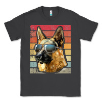 Smoke retro vintage german shepherd german shepherd dog gift Classic Tee - linhVisuals