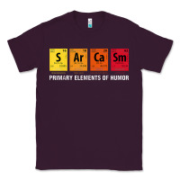 Plum sarcasm elements of humor periodic table graphic Classic Tee - linhVisuals