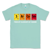 Seafoam sarcasm elements of humor periodic table graphic Classic Tee - linhVisuals