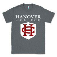 Charcoal Heather hanover college Classic Tee - linhVisuals