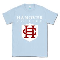 Dusty Blue hanover college Classic Tee - linhVisuals