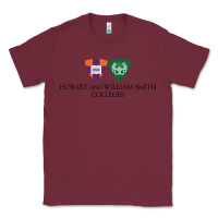 Burgundy hobart and william smith colleges Classic Tee - linhVisuals