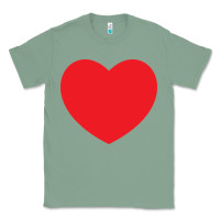 Sage big heart Classic Tee - linhVisuals