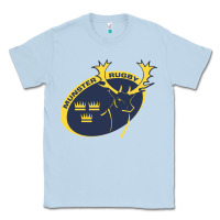 Dusty Blue munster rugby Classic Tee - linhVisuals
