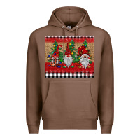 Chestnut Christmas gnomes Premium Hoodie - BarkalooDesign