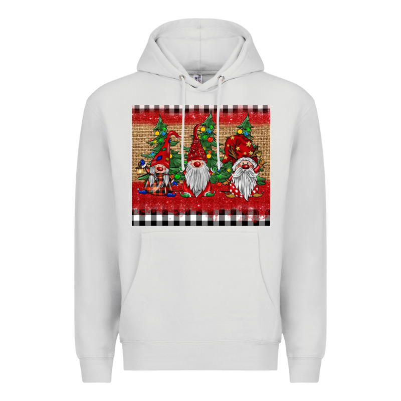Christmas Gnomes Premium Hoodie by BarkalooDesign | Teevron