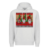 Dove Grey Christmas gnomes Premium Hoodie - BarkalooDesign