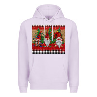 Lilac Christmas gnomes Premium Hoodie - BarkalooDesign