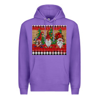 Purple Christmas gnomes Premium Hoodie - BarkalooDesign