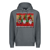 Rock Christmas gnomes Premium Hoodie - BarkalooDesign