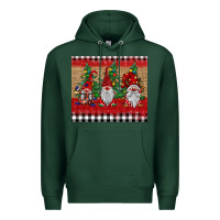 Sports Green Christmas gnomes Premium Hoodie - BarkalooDesign