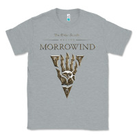 Heather Grey morrowind Classic Tee - linhVisuals
