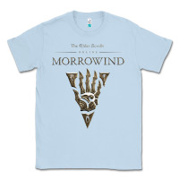 Dusty Blue morrowind Classic Tee - linhVisuals