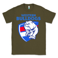 Army Green western bulldogs Classic Tee - linhVisuals