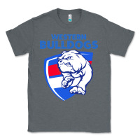 Charcoal Heather western bulldogs Classic Tee - linhVisuals