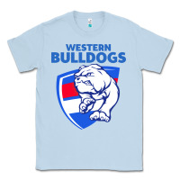 Dusty Blue western bulldogs Classic Tee - linhVisuals
