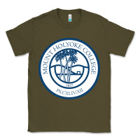 Army Green mount holyoke college Classic Tee - linhVisuals