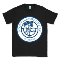 Black mount holyoke college Classic Tee - linhVisuals