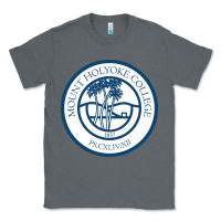 Charcoal Heather mount holyoke college Classic Tee - linhVisuals