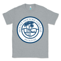 Heather Grey mount holyoke college Classic Tee - linhVisuals