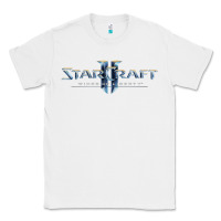White starcraft Classic Tee - linhVisuals