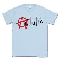 Dusty Blue autistic punk Classic Tee - linhVisuals