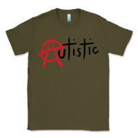 Army Green autistic punk Classic Tee - linhVisuals
