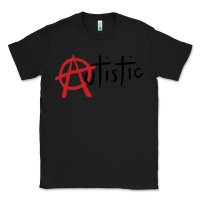 Black autistic punk Classic Tee - linhVisuals