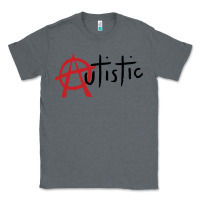 Charcoal Heather autistic punk Classic Tee - linhVisuals
