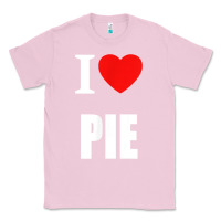 Bubblegum Pink retro vintage classic i love pie for pie lovers cooks chefs t shirt Classic Tee - linhVisuals
