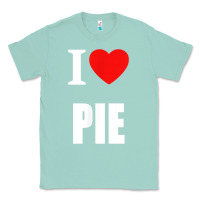 Seafoam retro vintage classic i love pie for pie lovers cooks chefs t shirt Classic Tee - linhVisuals