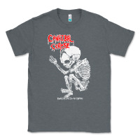 Charcoal Heather butchered at birth Classic Tee - linhVisuals