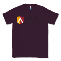 Plum Austin College Classic Tee - linhVisuals