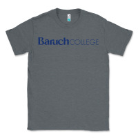 Charcoal Heather Baruch College Classic Tee - linhVisuals
