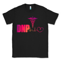 Black dnp doctor of nursing practice heartbeat color rn nurse Classic Tee - linhVisuals