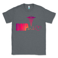 Charcoal Heather dnp doctor of nursing practice heartbeat color rn nurse Classic Tee - linhVisuals