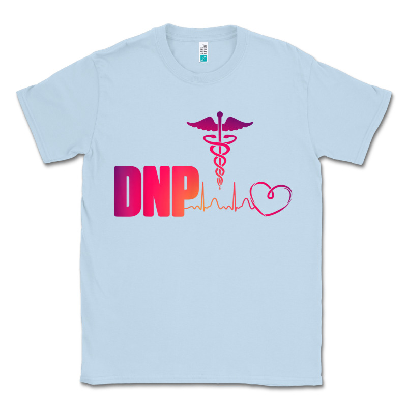 Dnp Doctor Of Nursing Practice Heartbeat Color Rn Nurse Classic Tee by linhVisuals | Teevron