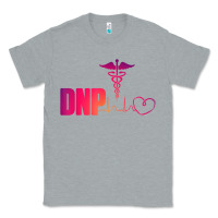 Heather Grey dnp doctor of nursing practice heartbeat color rn nurse Classic Tee - linhVisuals