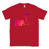 Red dnp doctor of nursing practice heartbeat color rn nurse Classic Tee - linhVisuals