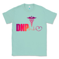 Seafoam dnp doctor of nursing practice heartbeat color rn nurse Classic Tee - linhVisuals