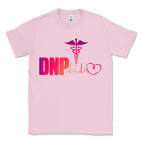 Bubblegum Pink dnp doctor of nursing practice heartbeat color rn nurse Classic Tee - linhVisuals